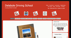 Desktop Screenshot of delaboledrivingschool.com