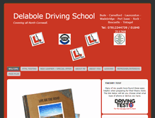 Tablet Screenshot of delaboledrivingschool.com